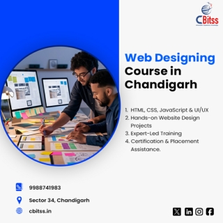 Web Designing Course in Chandigarh | Learn Professional Web Design