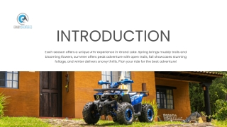 Best Time to Rent an ATV in Grand Lake