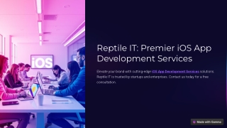 Comprehensive Guide to iOS App Development Services