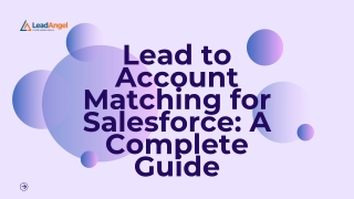 How Lead to Account Matching for Salesforce Works
