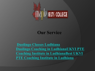 Crack Exam at UKVI PTE Coaching Institute in Ludhiana