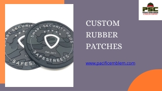 Create Custom Rubber Patches for Every Occasion