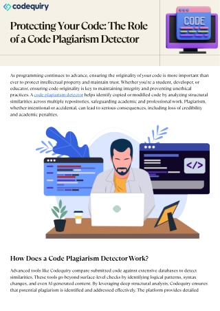 Choosing the Right Code Plagiarism Detector for Accurate Results
