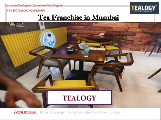 Tea Franchise in Mumbai