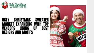 Ugly Christmas Sweater Market Expanding with Top Vendors Lining Up Best Designs