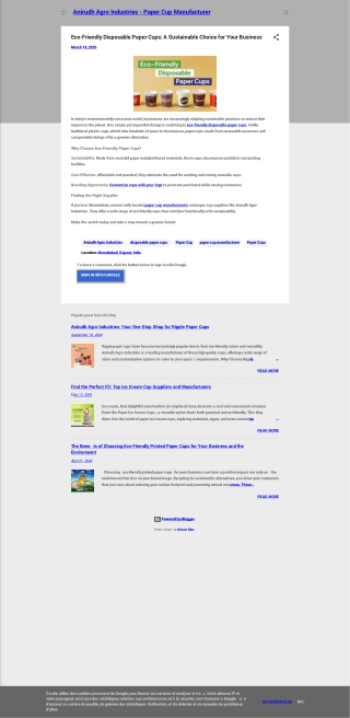 Eco-Friendly Disposable Paper Cups: A Sustainable Business Solution