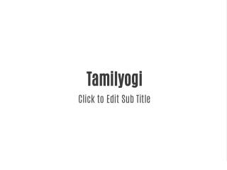 Tamilyogi