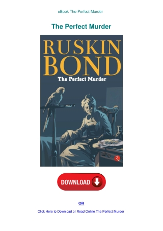 eBook The Perfect Murder