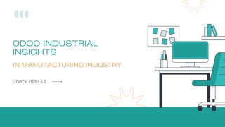 Odoo Industrial Insights for Manufacturing Industry