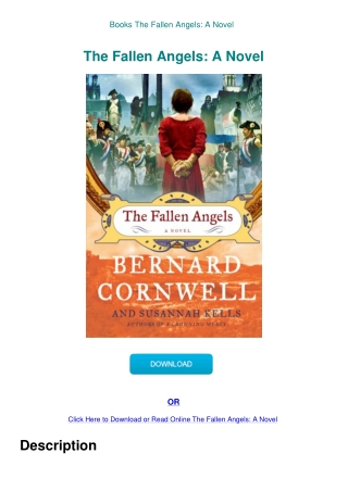 Books The Fallen Angels A Novel