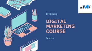 IIMSkills Digital Marketing Masters Program