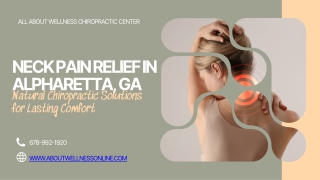 Neck Pain Alpharetta GA