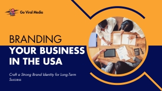 Branding Your Business in the USA