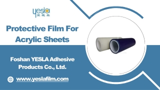 Protective Film for Metal - www.yeslafilm.com