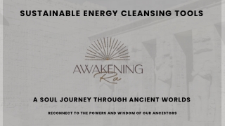 Sustainable Energy Cleansing Tools