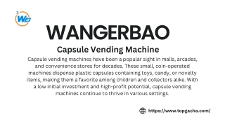 Capsule Vending Machine - Topgacha.com