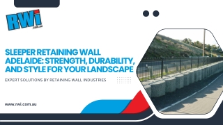 Sleeper Retaining Wall Adelaide