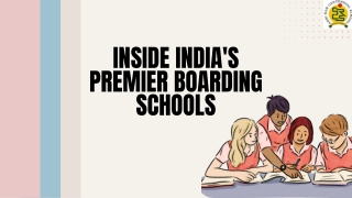 Inside India's Premier Boarding Schools