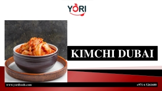KIMCHI DUBAI