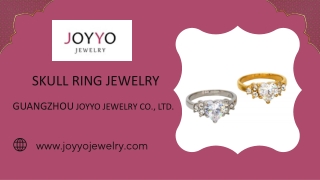 Skull ring jewelry - Joyyojewelry.com
