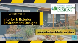 Transform Your Outdoor Space with Modern Backyard Design in San Diego