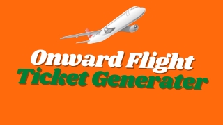 Onward Flight Ticket Generator