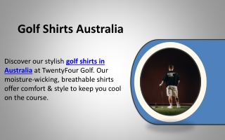 Golf Shirts Australia