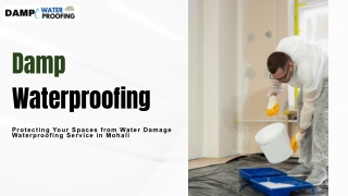 Waterproofing Solution in Mohali