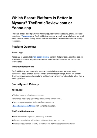 TheEroticReview.com or Yoooo.app Comparison