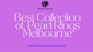 Best Collection of Pearl Rings Melbourne