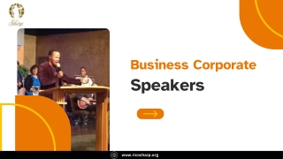 Business Corporate Speakers: Empowering Leaders & Teams