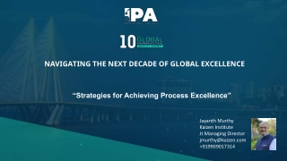 Strategies for Achieving Process Excellence