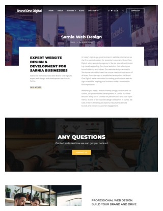 Website Design Sarnia