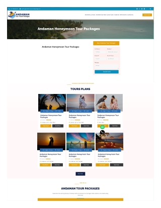 Explore Andaman with Exclusive Honeymoon Packages for Newlyweds