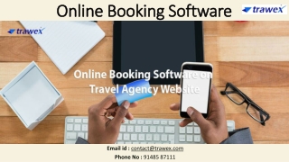 Online Booking Software