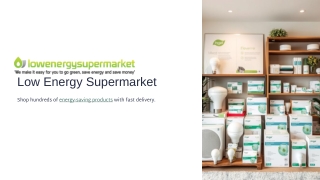 Energy-Saving Products for Every Home
