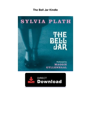 PDF-The-Bell-Jar-Kindle