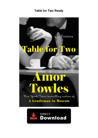 ebook-Table-for-Two-Ready