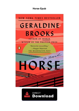 BOOK-Horse-Free