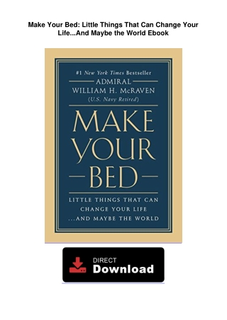 PDF-Make-Your-Bed:-Little-Things-That-Can-Change-Your-Life...And-Maybe-the-World