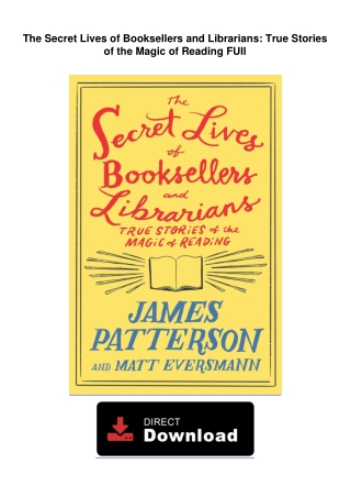 ebook-The-Secret-Lives-of-Booksellers-and-Librarians:-True-Stories-of-the-Magic-