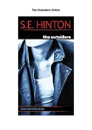 BOOK-The-Outsiders-Ready