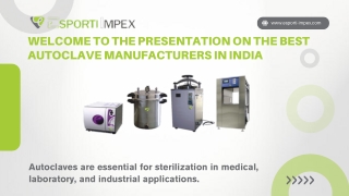 Top-Rated Best Autoclave Manufacturers in India