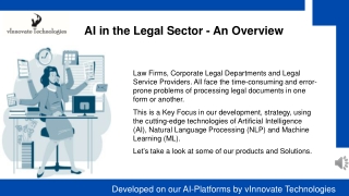 AI in Legal: Automating Contract Management & Legal Processes.