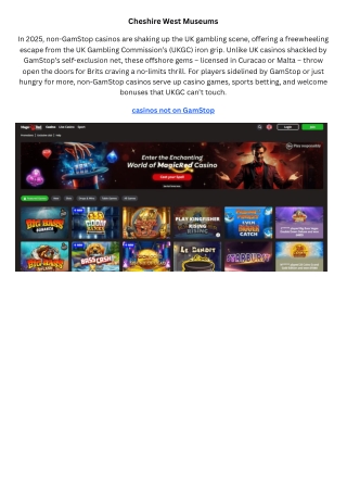 Cheshire West Museums