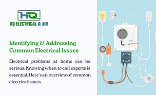 Identifying Common Electrical Issues and Fixing Them