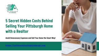 5 Hidden Costs of Selling a Pittsburgh Home with a Realtor