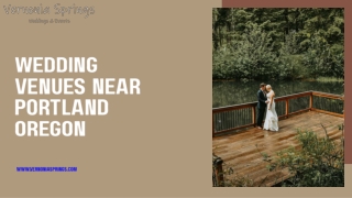 Enchanting Woodsy Wedding Venues in Oregon: Say "I Do" Surrounded by Nature
