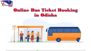 Online bus ticket booking in odisha