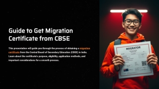 Guide to Get Migration Certificate from CBSE